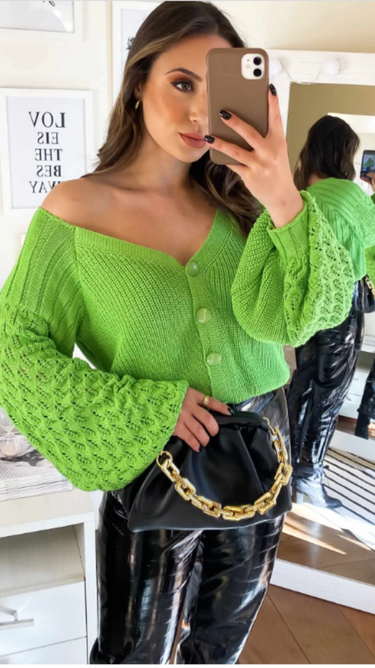 Blusa/Casaco Fang de Botões